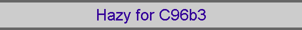 Hazy for C96b3